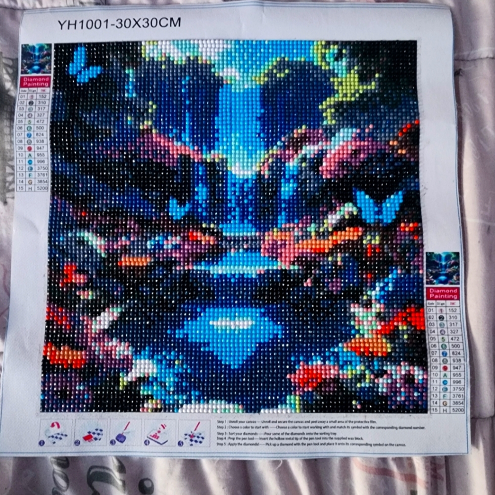 Finished DIY Diamond Painting